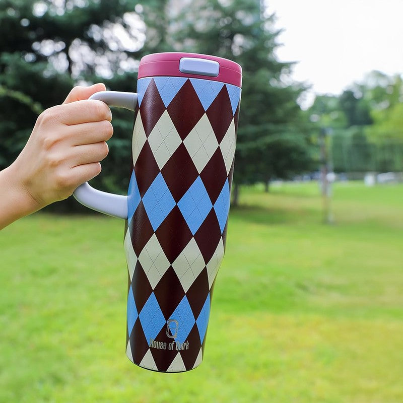 Argyle Luxe Stainless Steel Tumbler - 1200 ML media 4