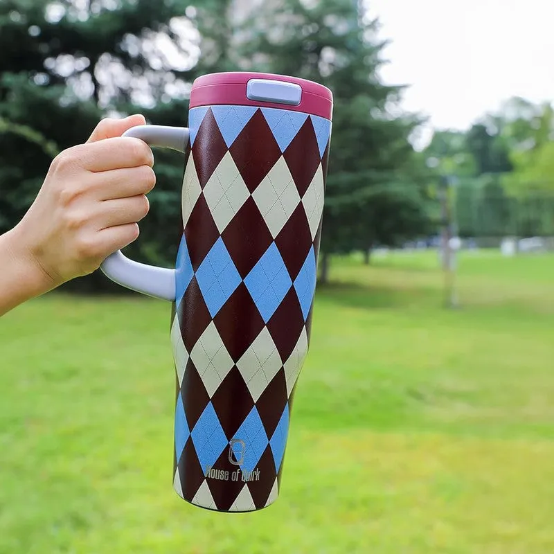 Argyle Luxe Stainless Steel Tumbler - 1200 ML media 4