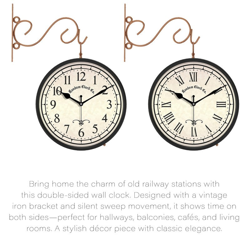 Langford Double Sided Wall Clock media 5