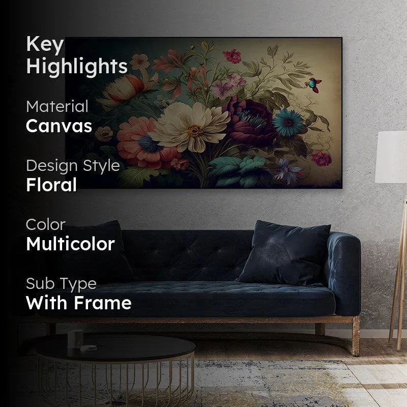 Flower Scent Floral Wall Painting media 2
