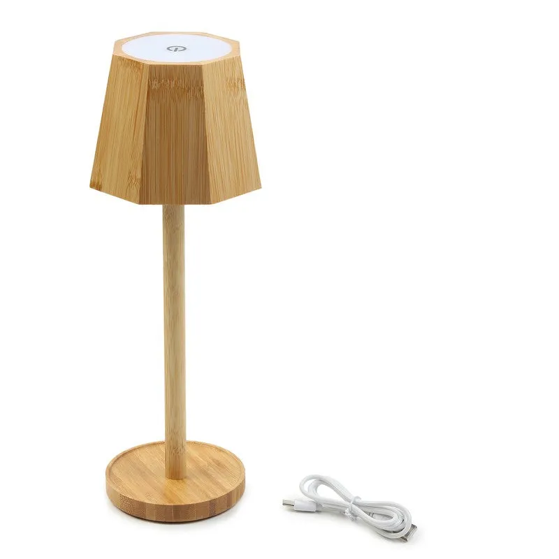 Mexo Ray Bamboo Table Lamp - Beige media 5