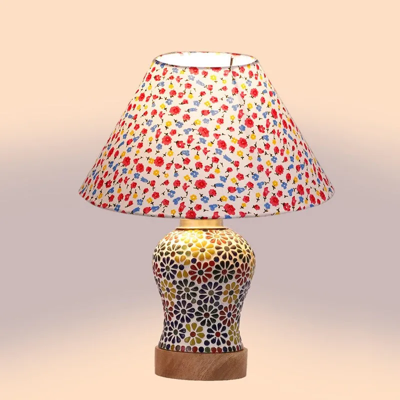 Aurelia Fleura Arbor Wooden Table Lamp - Multicolor media 6