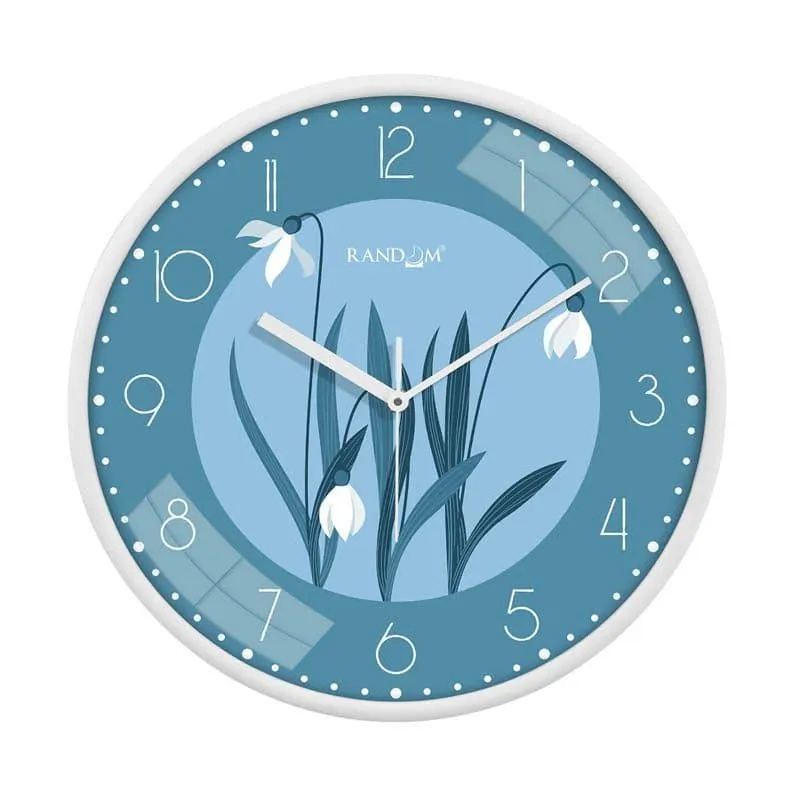 Night Gardenia Wall Clock media 3