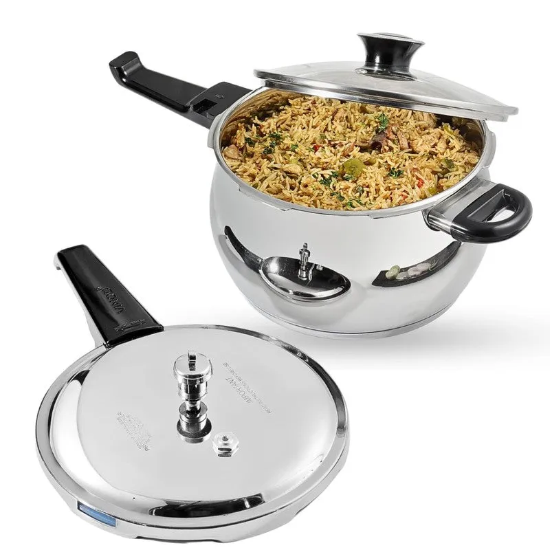 Vinod Trevox Pressure Cooker Stainless Steel - 1500 mL media 4