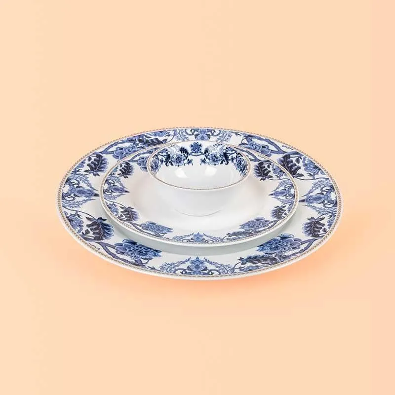 Blue Edelweiss Dinner Set - 18 Piece Set media 5