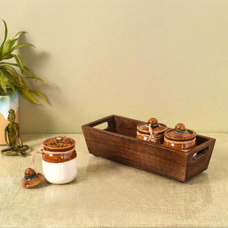 Smart Serve Condiment Set - Four Piece Set