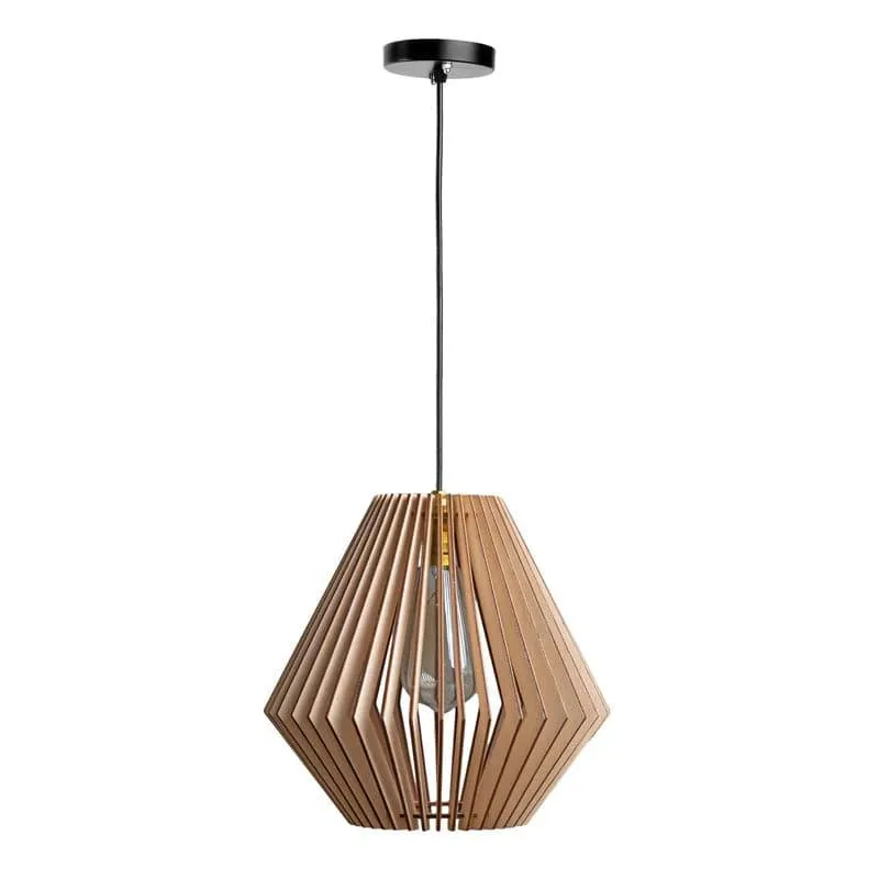 Moriyo Wooden Ceiling Lamp media 4