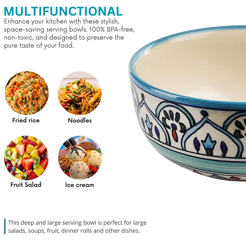 Medina Brew Ceramic Serving Bowl - 1000 mL media 3