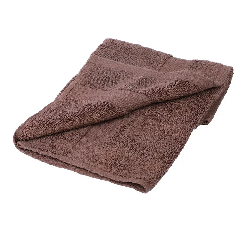 Nuage Cotton Hand & Face Towel (Red & Brown) - Set Of Four media 3