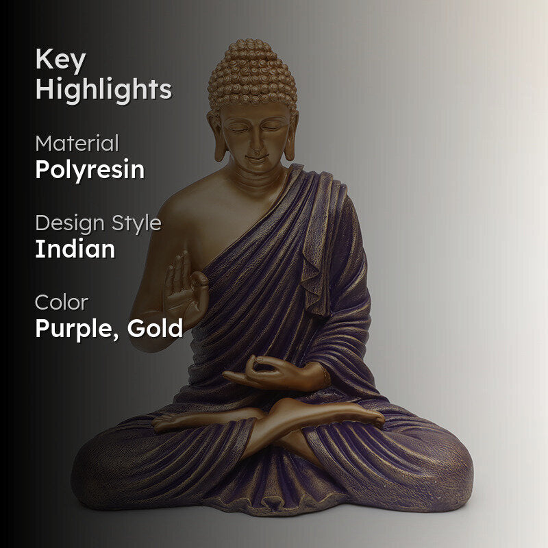Calm Buddha Idol media 2