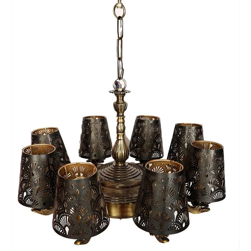 Ethnic Noma Etched Vilona Ceiling Lamp media 3