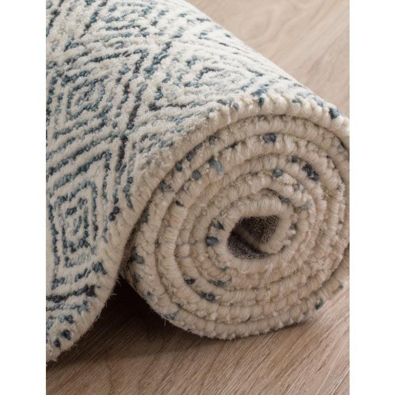 Timeless Textures Hand Tufted Wool Rug - Charcoal & White media 4
