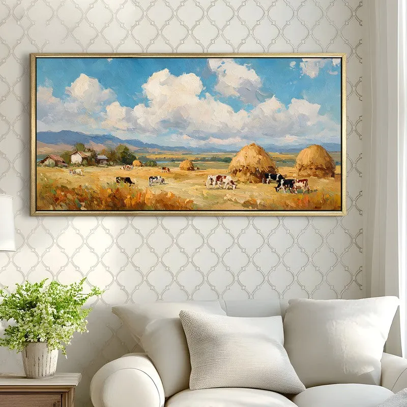 Haylight Canvas Wall Painting With Frame media 4