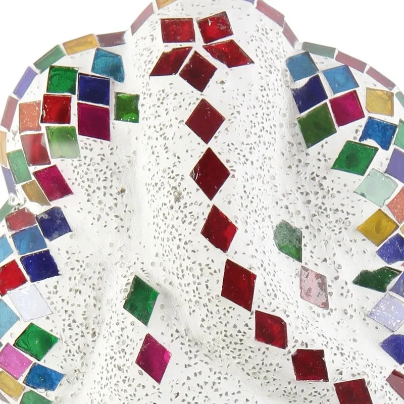 Vighnaharta Ganpati Glass Wall Lamp - Multicolor media 7