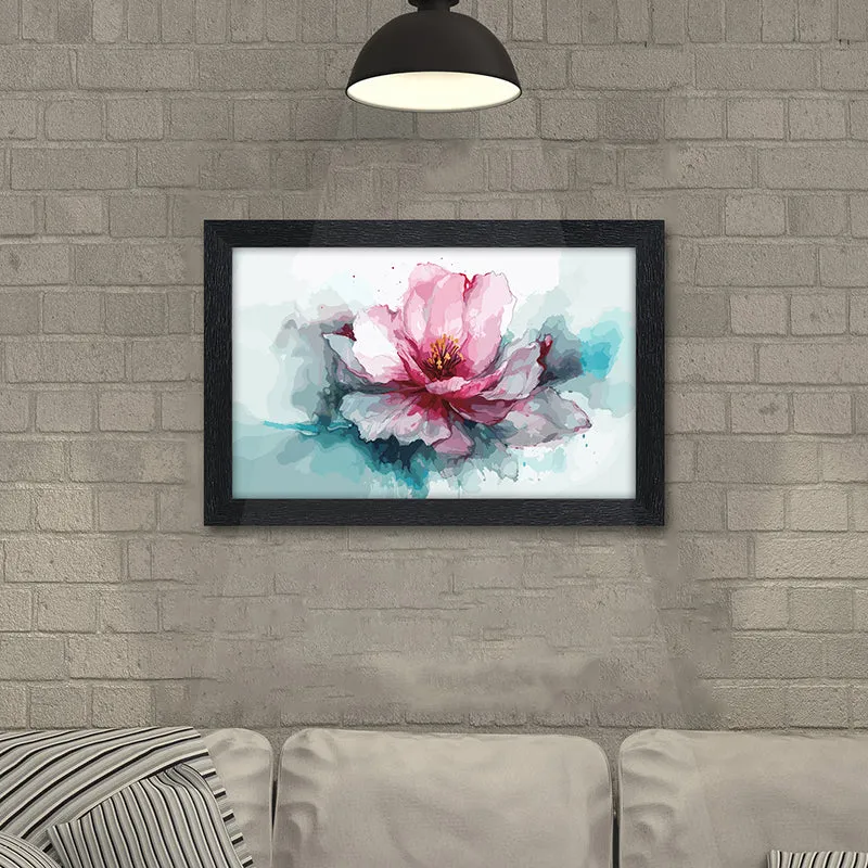 Burst Of Flowers Wall Painting media 4