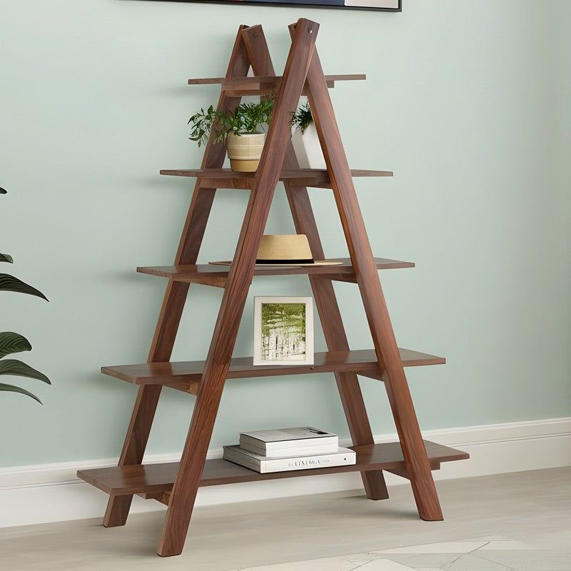 Uverox I Sheesham Wooden Rack - Brown