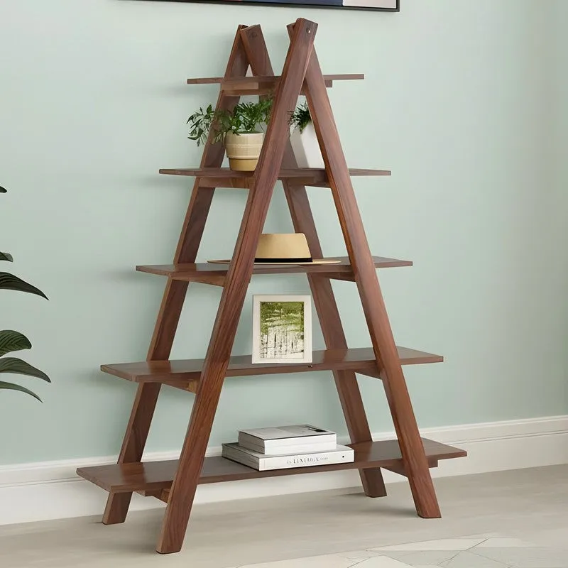 Uverox I Sheesham Wooden Rack - Brown media 1