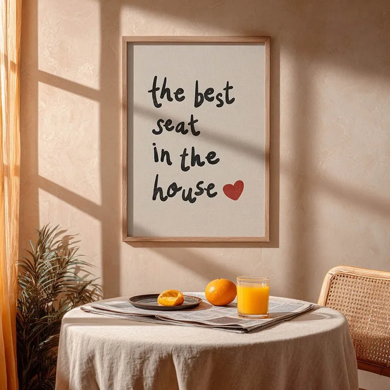 QuotedSitting Archival Canvas Wall Art - Brown media 4
