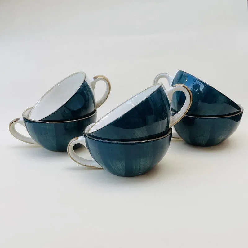 Bliss Ceramic Tea Cup (240 mL Each) - Set Of Six media 7