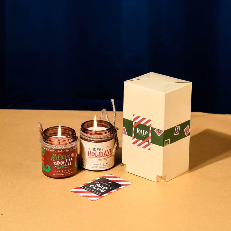 Merry Magic Scented Candle With Lid - Set Of Two media 3