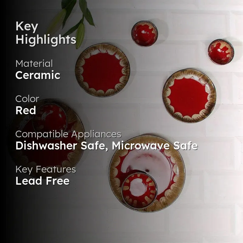 Gramae Handmade Dinner Set - 8 Piece Set media 2