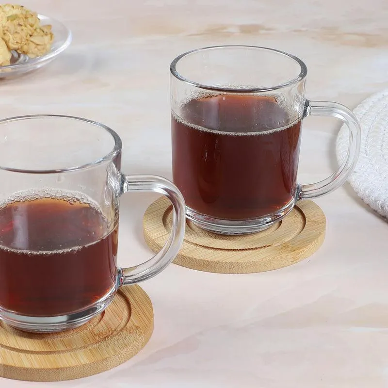 Lava Glass Tea Cup (180 mL Each) - Set of Two media 3