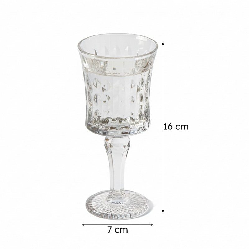 Silas Zane Goblet Glasses (200 ml) - Set Of Four media 6