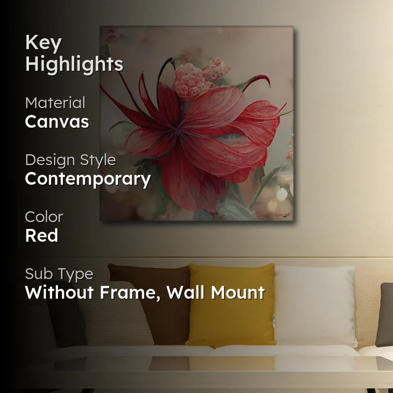 Lilt & Leaf I Canvas Wall Painting media 2