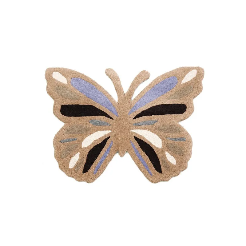 Blooming Wings Wool Carpet media 1
