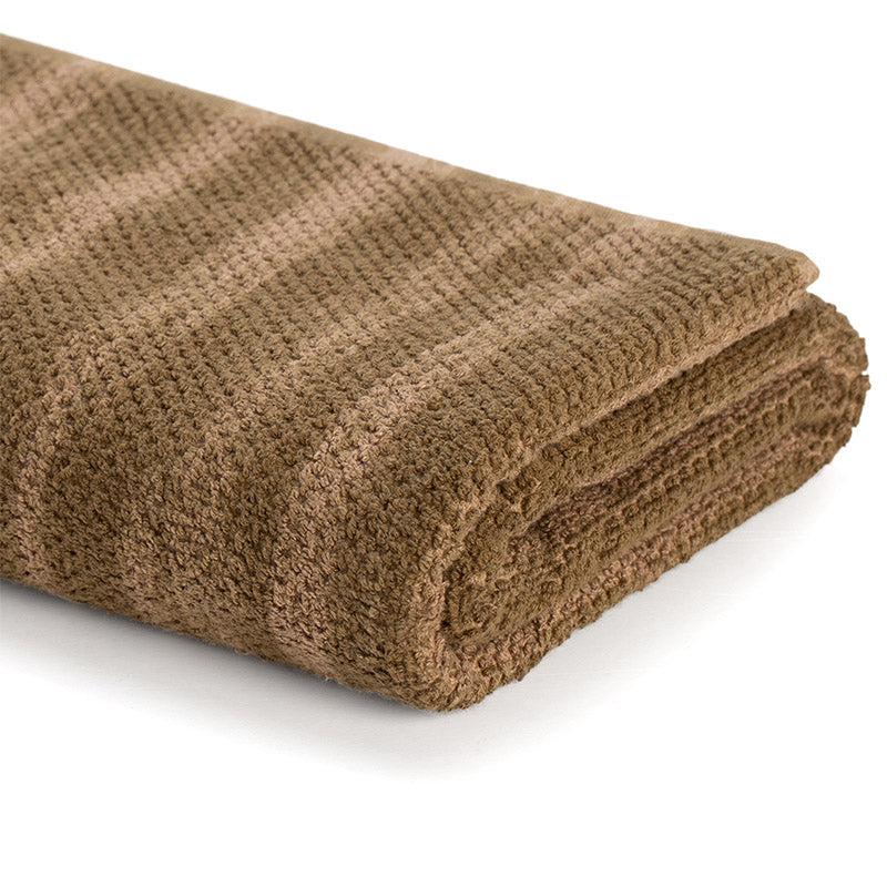 Sunscreen Terry Cotton Bath Towel - Brown media 4