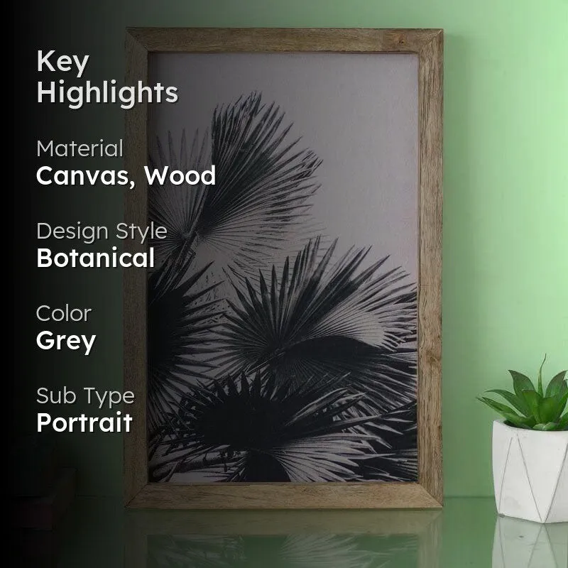 Palm Serenade Canvas Painting media 2