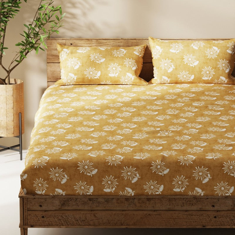 Myden Bedsheet (Yellow) - 115 GSM media 4