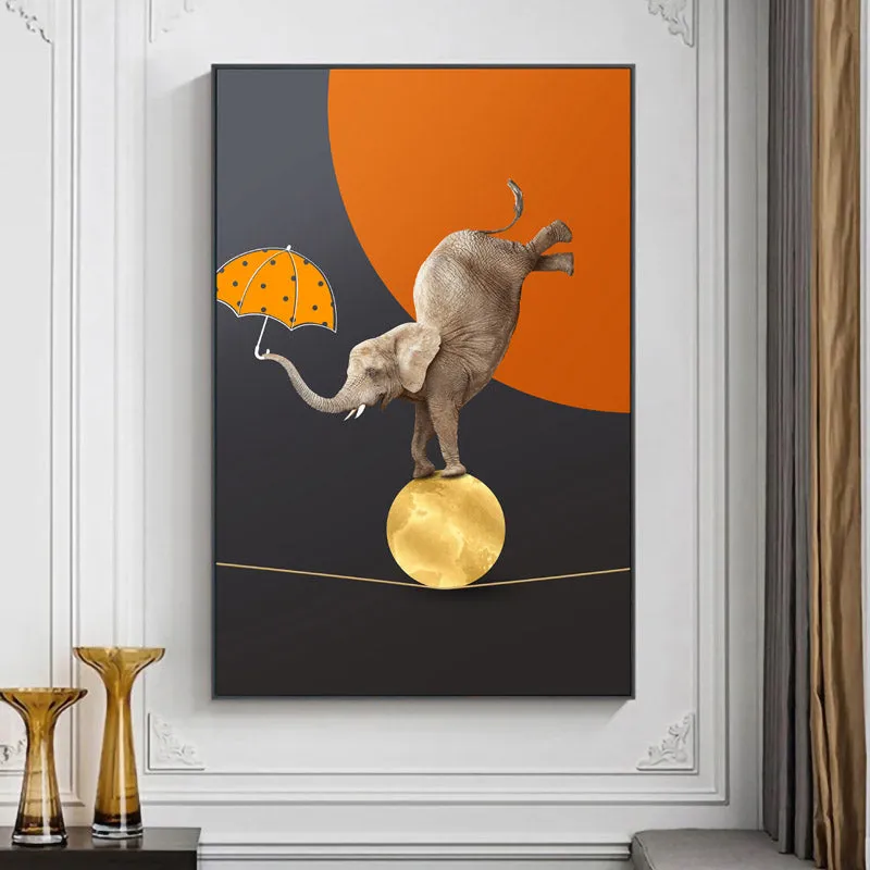 Circus Abstract Wall Art media 2