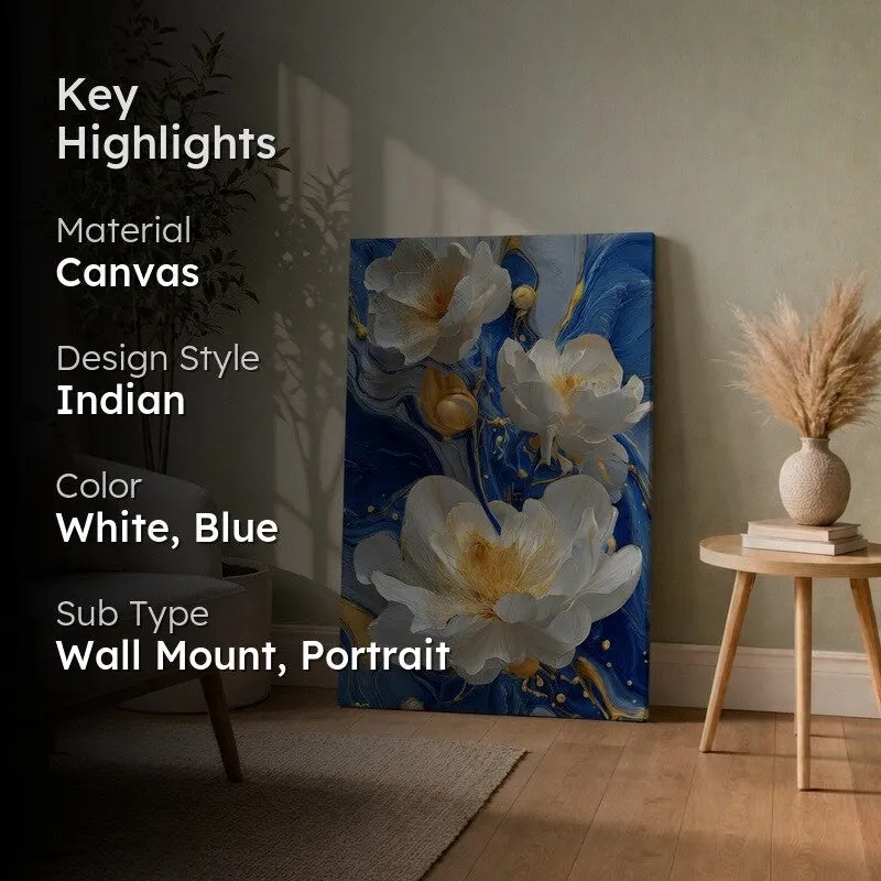 PetalCharm Flower Canvas Wall Art media 2