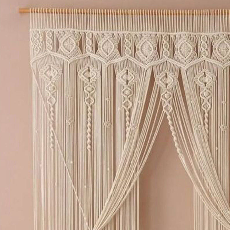 Nettle Weave Macrame Cotton Wall Hanging media 3