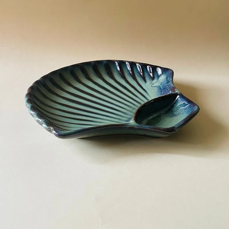 Shelliv Ceramic Chip & Dip Platter media 6