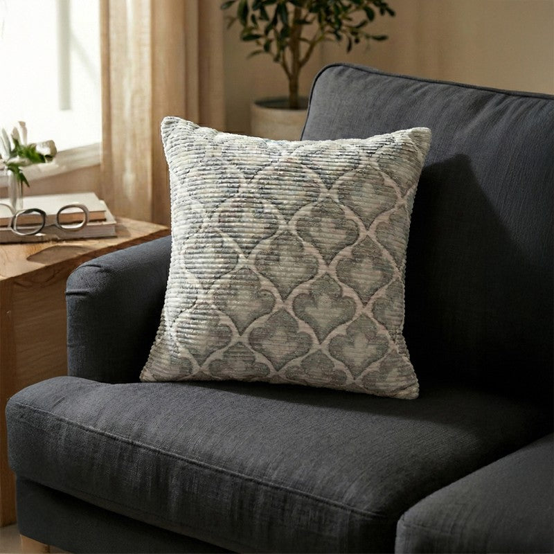 DiagMatrix Cushion Cover - Grey