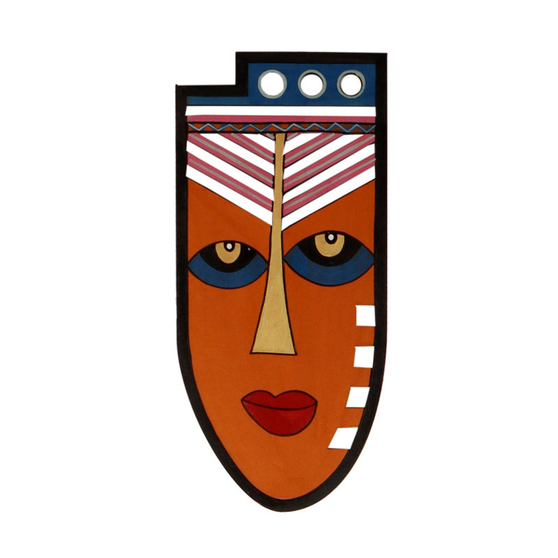Rachela Mask Wooden Wall Accent media 3
