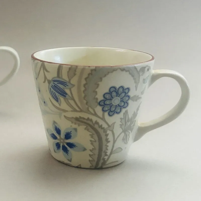 Florale Ceramic Tea Cups (150 mL Each) - Set of Two media 5