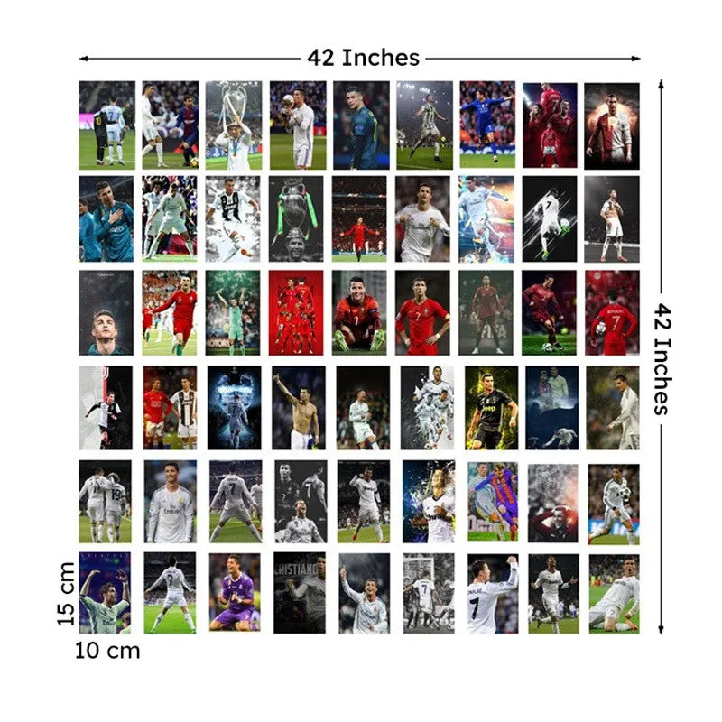 Wallvista Wall Poster Without Frame - Set of Fifty Four media 9