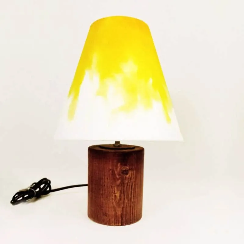 Grady Gleam Handpainted Fabric Table Lamp - Multicolor media 5