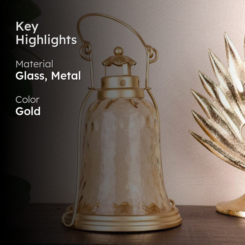 Bell Glow Lantern - Gold media 2
