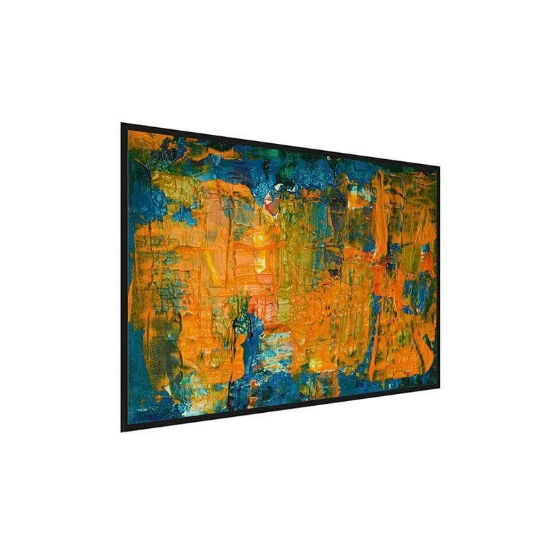 Colors Of Life Canvas Wall Painting - Black Frame media 3