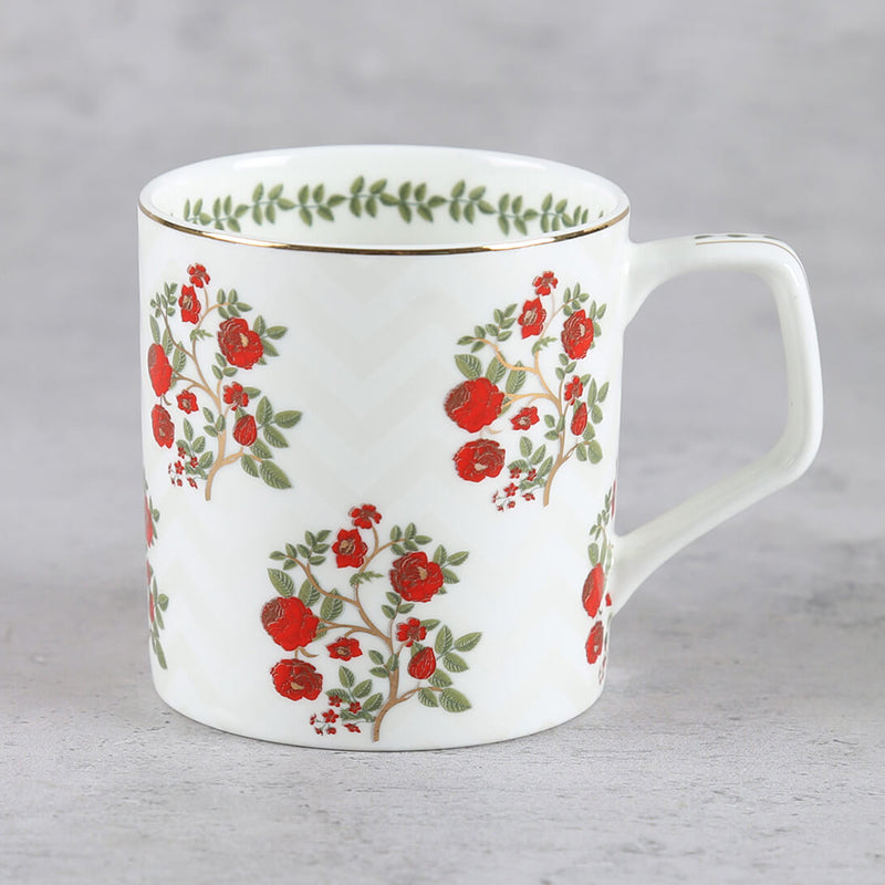 India Circus Poppy Pops Bone China Mug (220 mL Each) - Set Of Six media 4