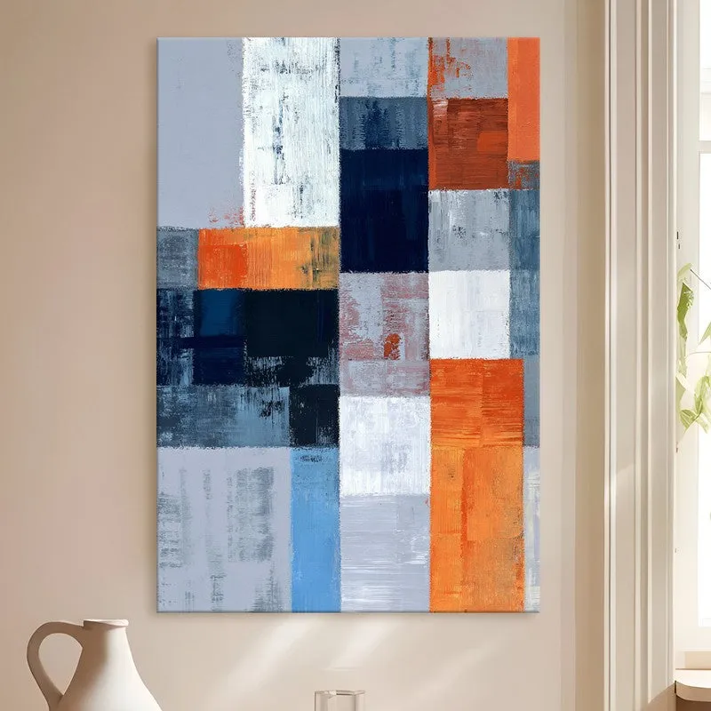 Balanced Stroke Grid Canvas Wall Art media 4