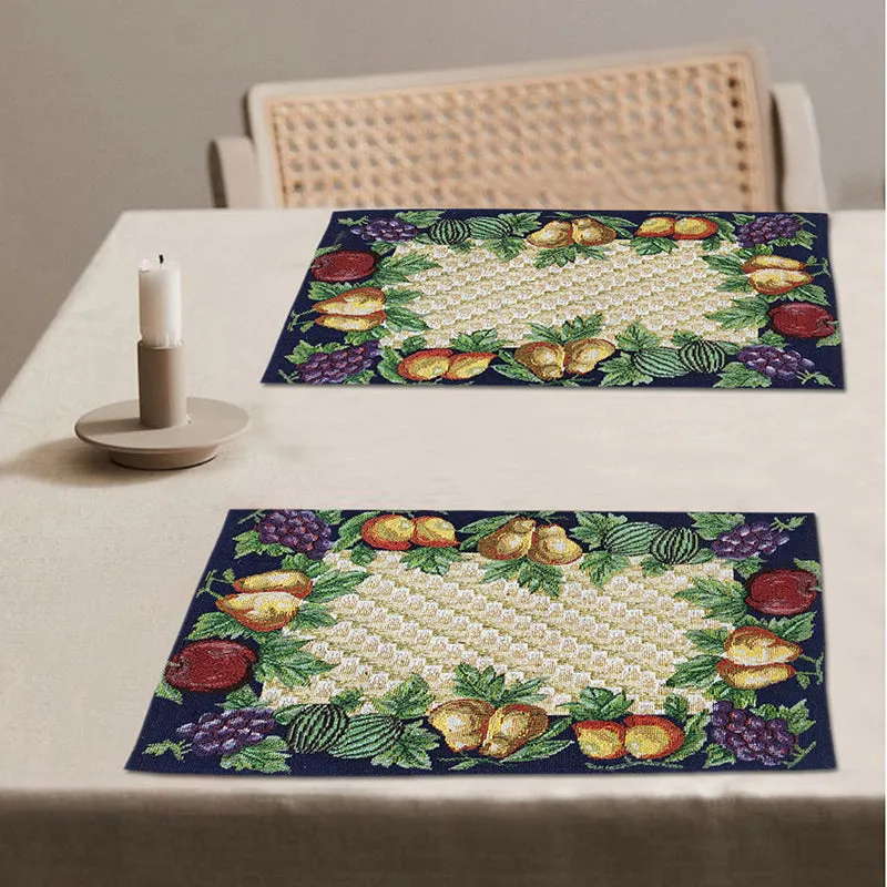 Fruit Cocktail Table Mat - Set Of Two media 1
