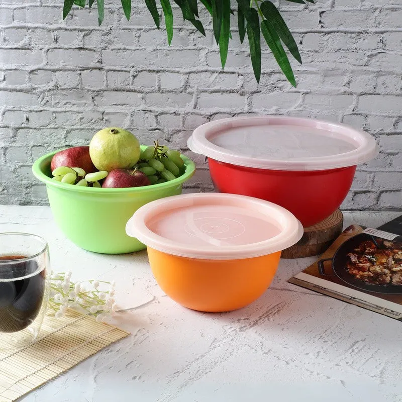 Zesta Multicolor Melamine Serving Bowls - Set Of Three media 5