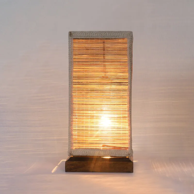 Raffina Bamboo Table Lamp - Brown media 4
