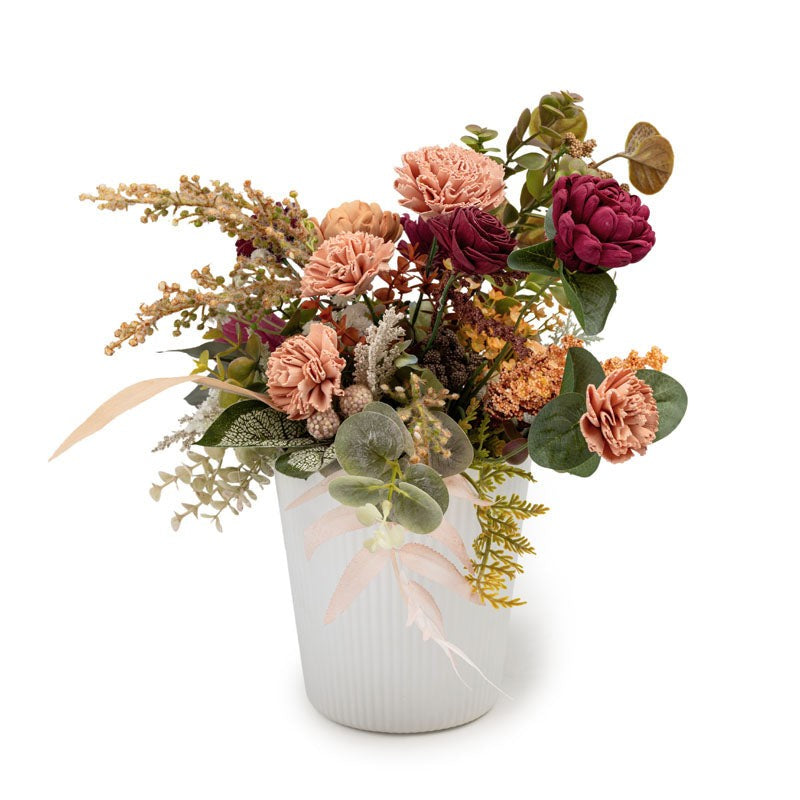 Ayana Solawood Floral Bunch With Pot media 6