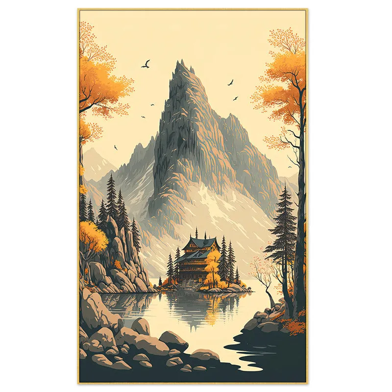 Masca Enchat Canvas Wall Painting media 4